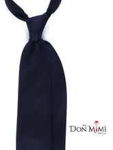 SEMANTICA 3-Fold Tie in Dark Blue Durantes Vincunt silk gauze